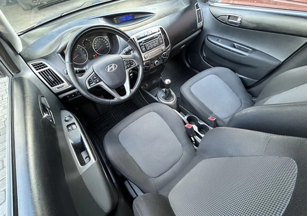 Hyundai i20 cena 24900 przebieg: 71093, rok produkcji 2013 z Bojanowo małe 154